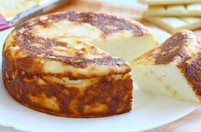 Творожная запеканка с белым шоколадом: быстро и вкусно