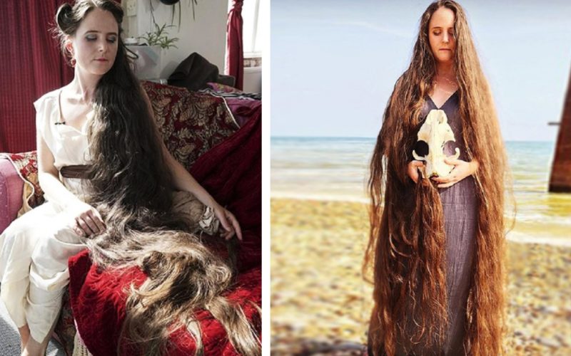  «Рапунцель с 2х метровой шевелюрой»: как выглядит женщина, которая не стригла и не мыла волосы 20 лет